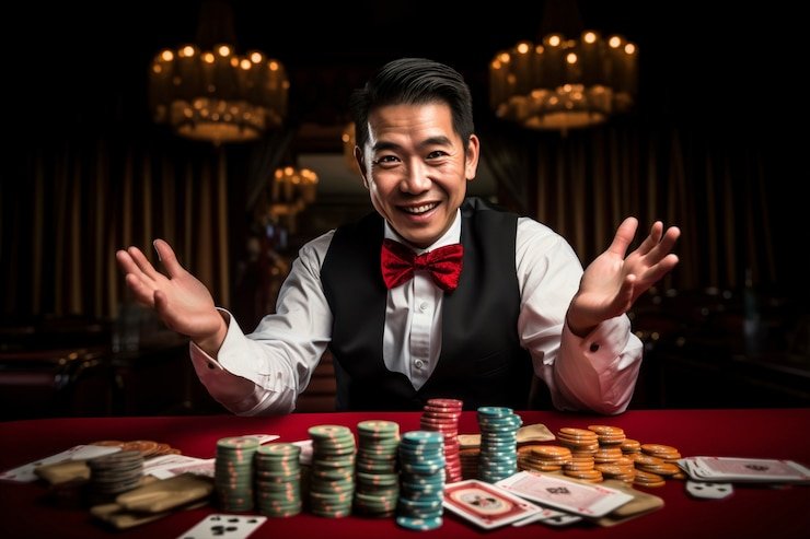 Antarmuka permainan Jewels of Prosperity di platform tokenwin
